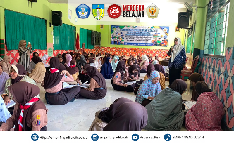 SMPN 1 Ngadiluwih Gelar Khotmil Qur'an dan Doa Bersama Awal Tahun Pembelajaran 2026/2027